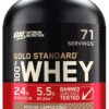 Optimum Nutrition Gold Standard 100% Whey Protein Powder, Mocha Cappuccino, 5 Pound (Packaging May Vary)