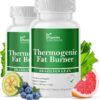 DR VITAMIN SOLUTIONS Thermogenic Fat Burner for Women and Men - Appetite Suppressant for Weight Loss - Includes Green Tea Extracts for Bloat Relief - Metabolism Booster - Pack of 2