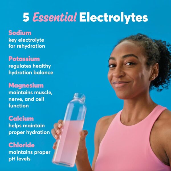 Nuun Vitamins Electrolyte Tablets with Vitamin D, C, E, A, & B6, Folic Acid, Magnesium & 4 Other Essential Electrolytes, Gluten Free & Vegan, Mixed Fruit, 4 Pack (48 Servings Total)