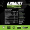 Muscle Pharm Assault Energy & Strength Pre Workout Powder for Men & Women with Beta Alanine, Caffeine, Creatine & Betaine Anhydrous, Pre-Workout Supplements, 30 Servings, Hwachae Melon Flavor