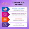 Biotin | Collagen | Keratin - Clinically Tested Supplement - Hair Growth Support, Skin & Nails - 25000 mcg Vitamins B2, B3, B6 & B7 + B1 & Hyaluronic Acid - Made in USA - Women & Men | 120 Capsules