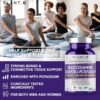 Glucosamine Sulfate with Potassium | Strong Joint Support Supplement | Supports Cartilage and Connective Tissues | Aids Knee and Bone Structure | 120 Tablets