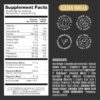 Falcon Performance Vegan Protein Powder, 31g Protein, 5g Creatine, 5g BCAA, Probiotics, Electrolytes, Pre Workout, Low Carb, Sugar Free & Dairy Free, Plant Based Vanilla Protein, 29 Servings