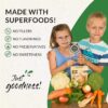 Vegetable Powder for Kids Veggie Boost Probiotics fibers Super Greens Pea Protein Nutritious Supplement Savoury Flavored 8.82oz(250g)