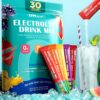Juicy Splash 30 Packs Sugar Free Electrolytes Powder w/Natural Flavor, Liquid Daily IV Recharge+Tech. Mix 5 Electrolyte for Balance, Raw Seasalt Hydration Packets for GF, Vegan, Non-GMO, Keto