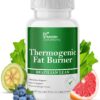 DR VITAMIN SOLUTIONS Thermogenic Fat Burner – Natural Appetite Control & Metabolic Booster with Green Tea & Bloat Defense (35 Capsules)