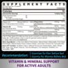 Zinc and Magnesium Supplement (Made in USA), Zinc Magnesium Aspartate Post Workout Gummies for Men Women, w/Vitamin B6, B12, D3, Turmeric for Nighttime Muscle Recovery, Boost Immunity & Sleep, 120 Cts