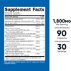 Nutricost Testosterone Support Complex (90 Capsules) -1800mg Per Serving