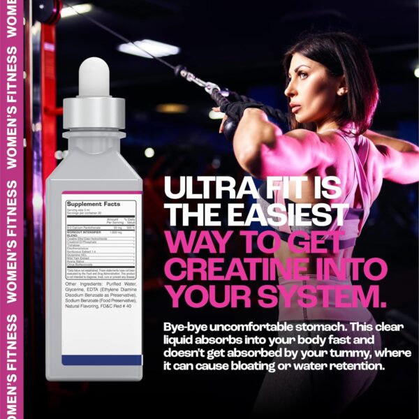 Creatine for Women Athletes, Burn Fat, Pre-Workout, Fitness, Instant Energy, Muscle Tone, Aerobics, Endurance, Cycling, Running & Stamina. Muscle Without Bulk, Amino Acids, Vitamins. Cherry