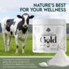 Colostrum Gold - Premium Grass-Fed Bovine Colostrum Powder Supplement for Immunity, Gut Health, Muscle & Wellness - Daily Superfood Supports Hair, Skin, Nails - Women & Men - Unflavored, 60 Servings