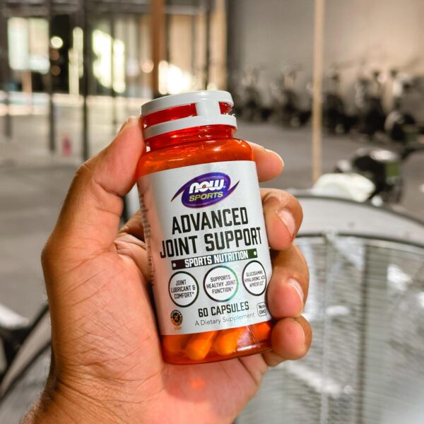NOW Sports Nutrition, Advanced Joint Support, Glucosamine, Hyaluronic Acid, ApresFlex, 60 Capsules