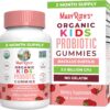 MaryRuth Organics Kids Probiotics for Digestive Health | USDA Organic Probiotic Gummies | Probiotics for Kids | Immune Support | Gut Health Supplement | Vegan | Non-GMO | Gluten Free | 60 Count