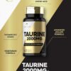 Carlyle Taurine Supplement | 2000mg | 60 Caplets | Vegetarian, Non-GMO, and Gluten Free | Advanced Athlete Formula
