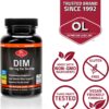 Olympian Labs DIM 150mg - DIM Diindolylmethane Supplement Capsules Supporting Hormone Balance, Clear Skin, PCOS, & Aid in Fitness Regimes - 30 Capsules (30 Day Supply)