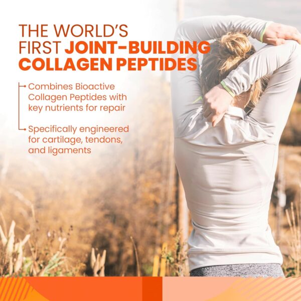 SaltWrap Collagen Synthesis Powder - Collagen Peptides for Joint Recovery with Fortigel & Tendoforte, Collagen for Women, Collagen for Men, Collagen Protein, Supports Tendons, Ligaments, NSF Certified