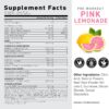 Kaged Original Pre Workout Powder Pink Lemonade Pre-Kaged Formulated with Creatine, Beta Alanine, Pure Caffeine 20 Servings