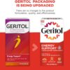 Geritol Liquid Vitamin and Iron Supplement, Energy Support, Contains High Potency B-Vitamins and Iron, Pleasant Tasting, Easy to Swallow, No Artificial Sweeteners, Non-GMO, 12 Oz