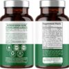 USDA Organic Superfood Greens [28 Powerful Ingredients] Natural Super Greens Capsules, Fruit and Veggie Supplement with Alfalfa, Beet Root and Ginger to Support Energy and Immunity, 60 Tablets