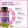 Intimate Rose Myo-Inositol & D-Chiro Inositol Supplement for Women - Hormone Balance & Ovarian Support for Women - Ideal 40:1 Ratio, Vitamin D3 + Ashwagandha