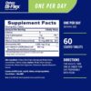 Osteo Bi-Flex One Per Day, Glucosamine Joint Health Supplement with Vitamin D, Coated Tablets, 60 Count
