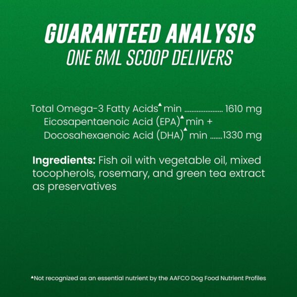 Nutramax Welactin Omega-3 Fish Oil Skin and Coat Health Supplement Liquid for Dogs - 16 Ounce