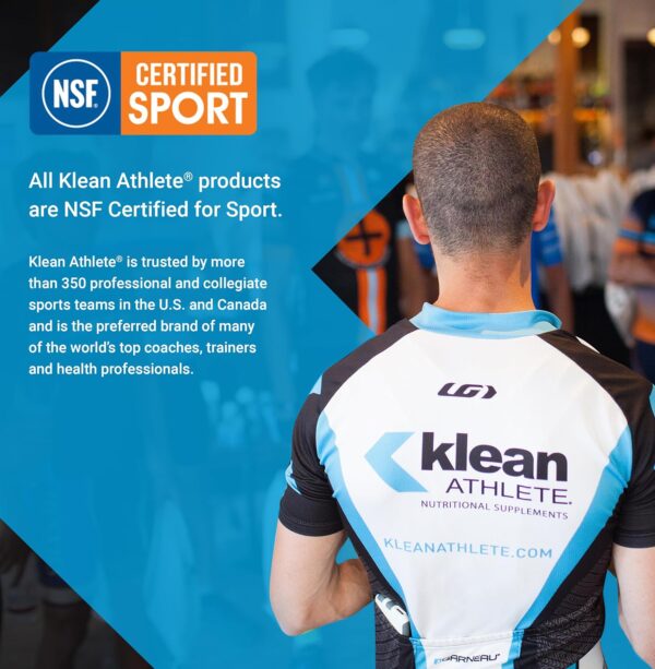 Klean ATHLETE Klean Hydration | Electrolyte Replacement Formula to Hydrate, Maintain Electrolyte Balance, and Rehydrate During Physical Activity | 10 Sachets | Natural Orange Flavor