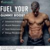 Creatine Monohydrate Gummies for Men & Women – 5000mg per Serving Creatine Supplement with Beta-Alanine, L-Citrulline & B12 – Supports Strength, Energy, and Recovery – 75 Vegan Gummies. Sugar-Free