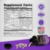 Biotin | Collagen | Keratin - Clinically Tested Supplement - Hair Growth Support, Skin & Nails - 25000 mcg Vitamins B2, B3, B6 & B7 + B1 & Hyaluronic Acid - Made in USA - Women & Men | 120 Capsules