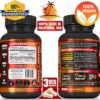 Creatine HCL Capsules with HMB - Workout Supplement for Men & Women, Muscle Builder, Endurance, Strength, Superior to Monohydrate: Instantized for Max Absorption, No Load, No Bloat, 180 Vegan Capsules