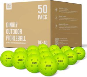 Dinkly Roto-Molded Pickleballs