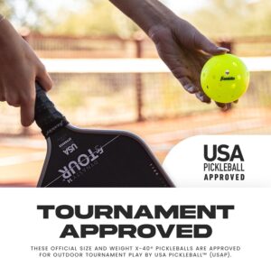 Franklin Sports Outdoor Pickleballs (X-40)