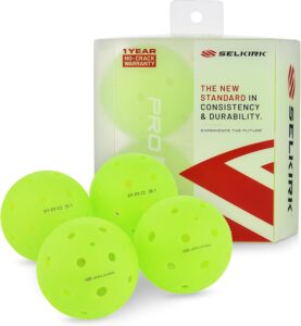 Selkirk Pro S1 Crack-Resistant Pickleballs